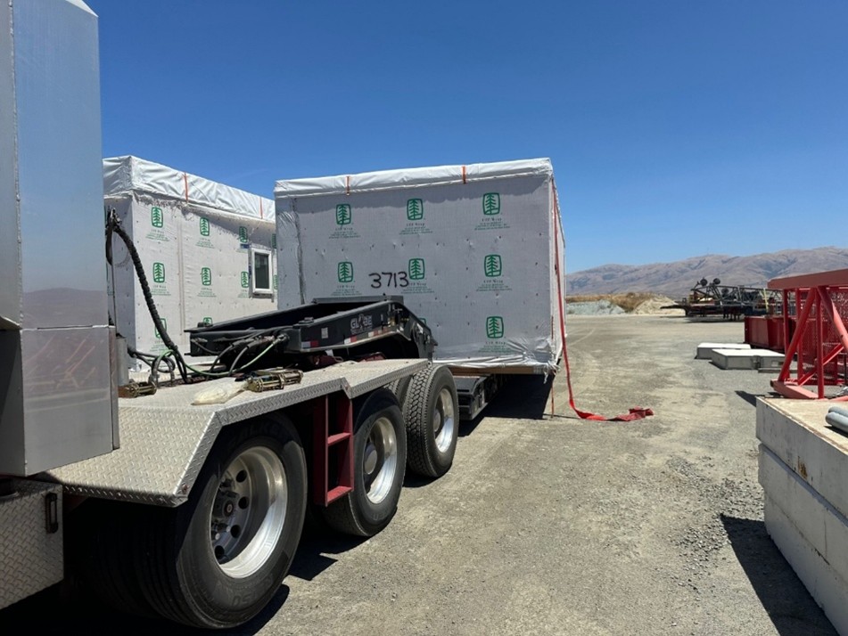 Modular home transport by Exodus Logistix